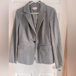 Loft suit jacket.  Size 6.  Gray.